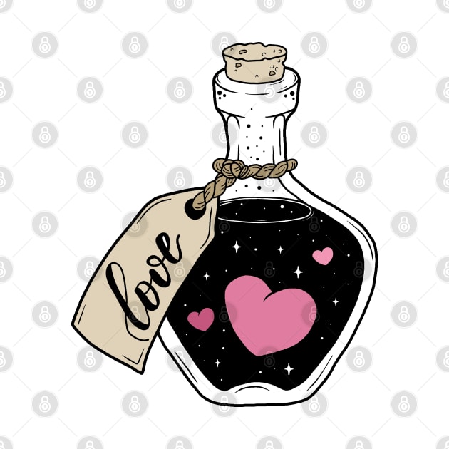 Love in a bottle by valentinahramov