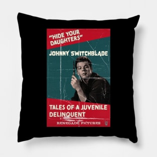 Tales of a Juvenile Delinquent Pillow