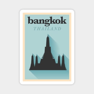 Bangkok Poster Design Magnet