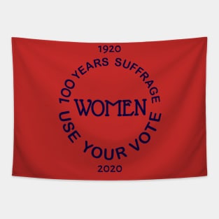 Use Your Vote Industrial Circle Tapestry