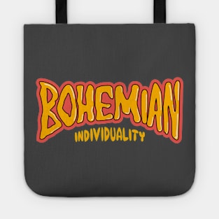 Bohemian Style - Skate-Inspired Graphic Lettering Shirt Tote