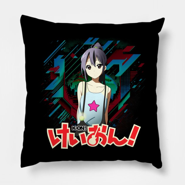 Drums and Beats Ritsu's K-on! Drummer Shirt Pillow by NinaMcconnell
