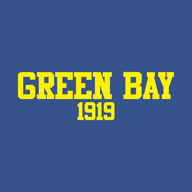 Green Bay 1919 by GloopTrekker