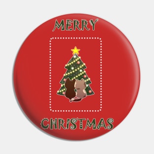 Christmas Cats Pin