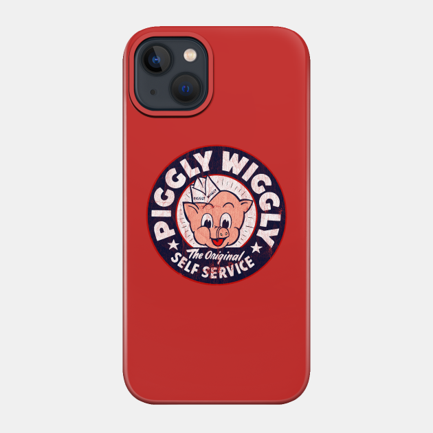 Retro Piggly Willy - Retro - Phone Case