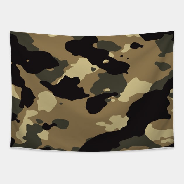 High desert camo Tapestry by BKDesigns