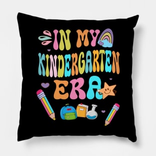 In My Kindergarten Era Retro Back To School Teacher Student Pillow