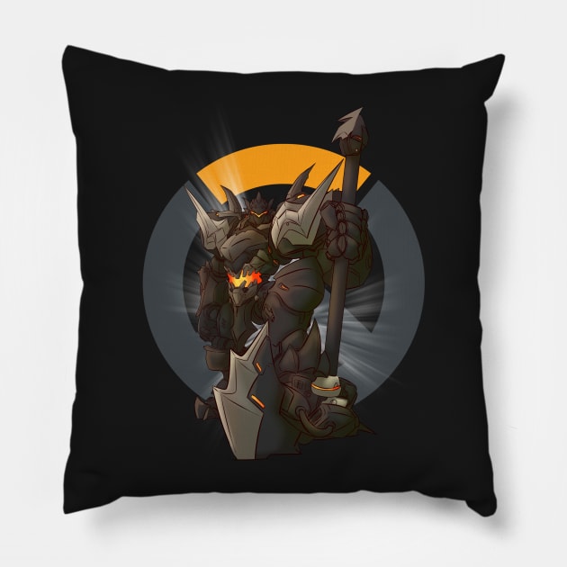 Reinhardt Blackhardt Pillow by Danion