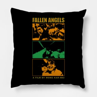 fallen angels grunge Pillow