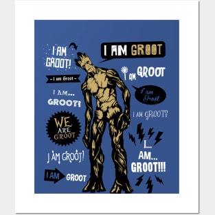 Marvel: I am Groot - Chill Time Poster, Affiche
