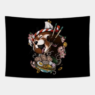 red panda ramen Tapestry