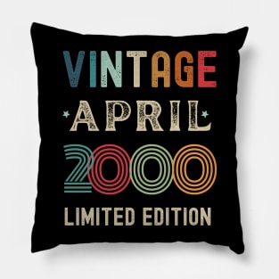 April Birthday Gift Pillow