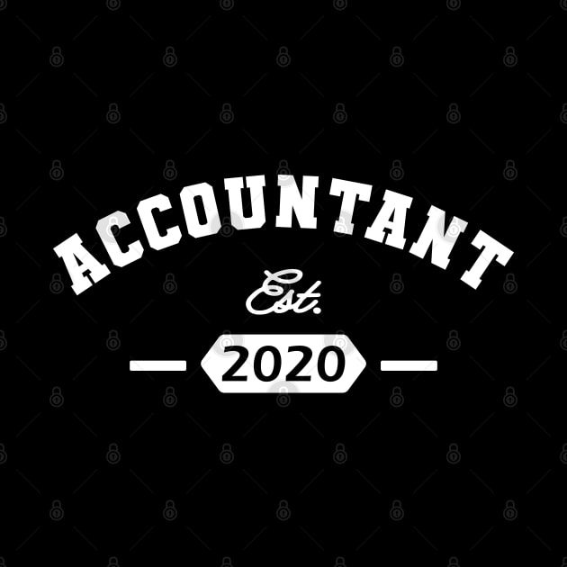 Accountant Est. 2020 by KC Happy Shop