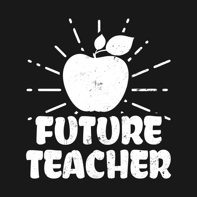 Future Teacher Shirt | Apple Student Gift by Gawkclothing