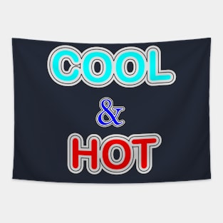 cool and hot Tapestry