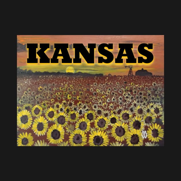 Kansas sunflowers by Matt Starr Fine Art