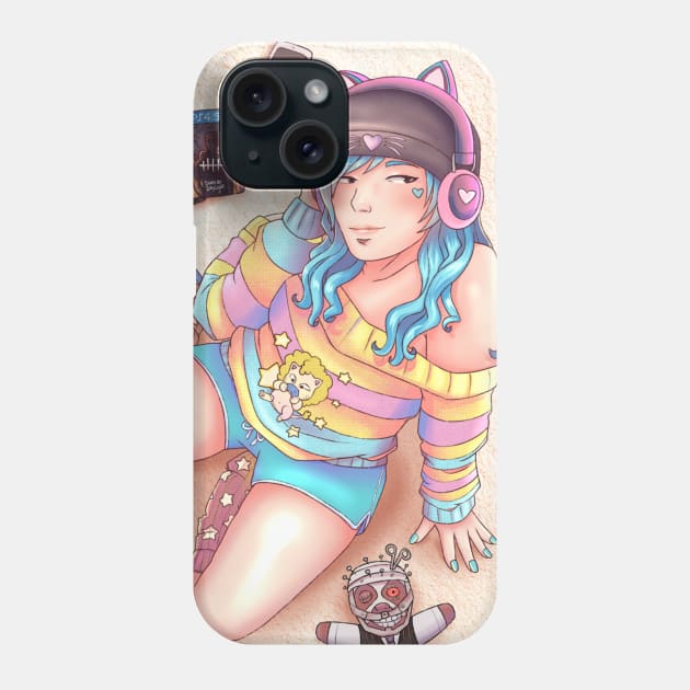 E girl Feng Phone Case by Coconanodayo