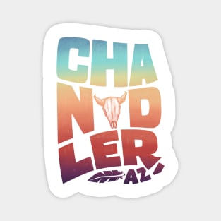 Chandler Rainbow Type Magnet