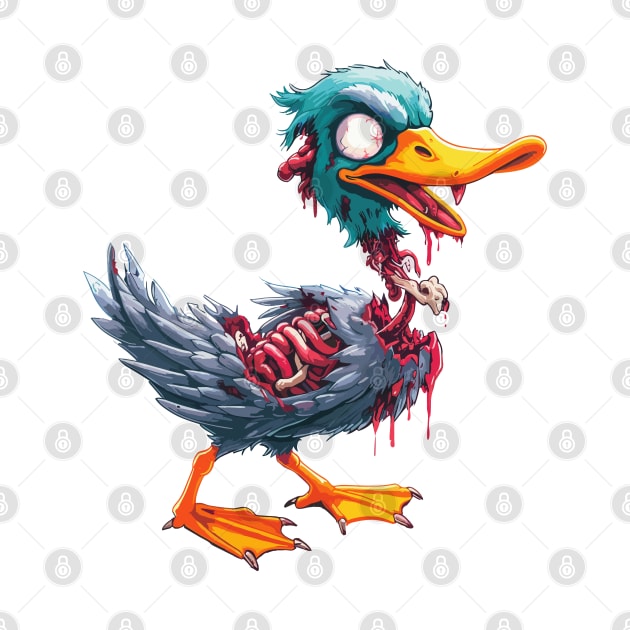 Zombie Duck by katzura