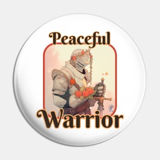 Warrior Shirt PEACEFUL WARRIOR T-Shirt Mug Coffee Mug Apparel Hoodie Sticker Gift T-Shirt Pin