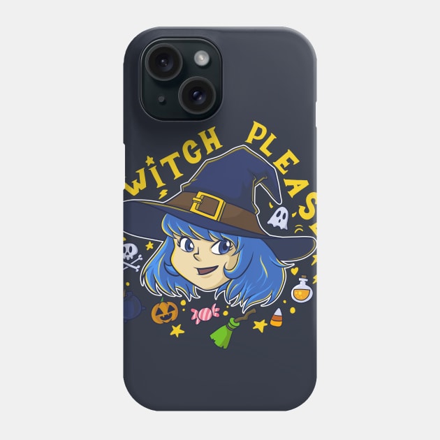 Witch Please Phone Case by rudypagnel