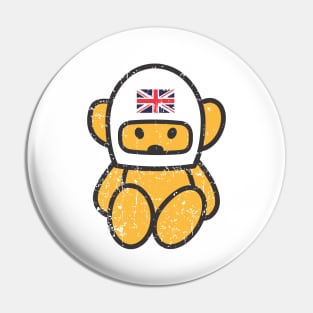 Hesketh Racing Teddy Bear - post Monaco GP Hesketh party worn look Pin