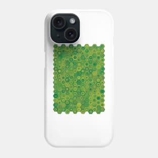 hex pos var green Phone Case