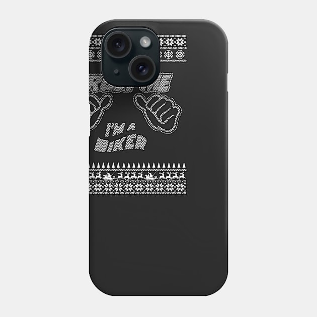 Trust Me, I’m a BIKER – Merry Christmas Phone Case by irenaalison