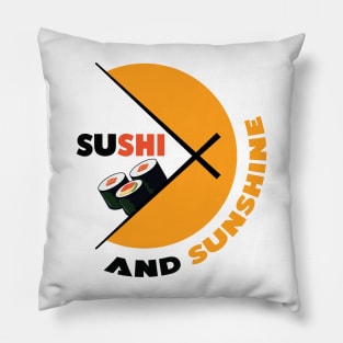 Sushi And Sunshine Pillow