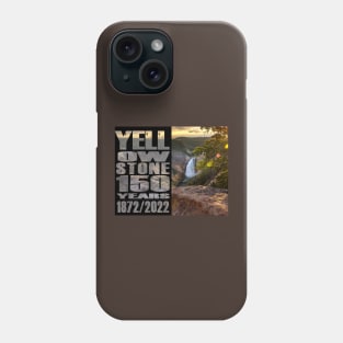 Grand Canyon of the Yellowstone 150 Year Celebration - Yellowstone 150 Years Phone Case