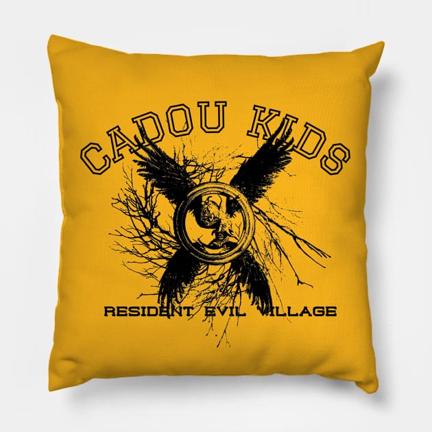 cadou kids Pillow by monoblocpotato