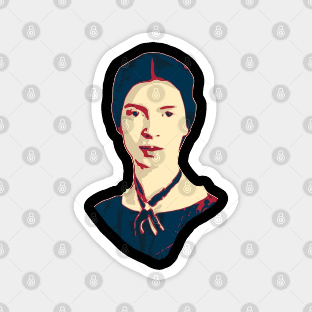 Emily Dickinson Magnet by Nerd_art