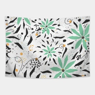 Floral Pattern Tapestry