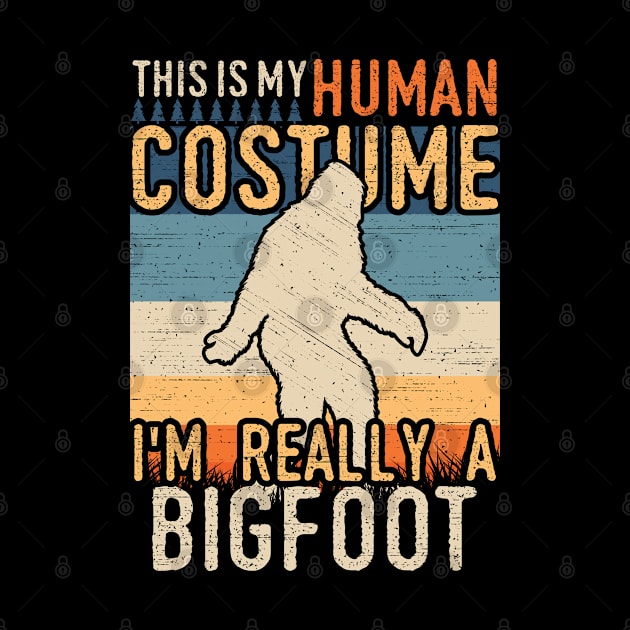 Retro Bigfoot Quote by Tesszero