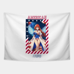 Patriotic Sky Fairy Tapestry