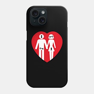 The Love keys Phone Case