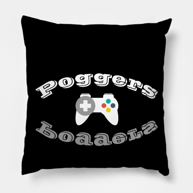 Streamer Poggers Pillow by TriHarder12