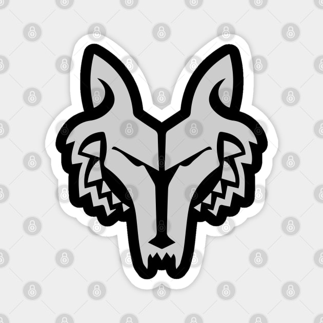 Trapper Wolf #logo Magnet by Galactee 99