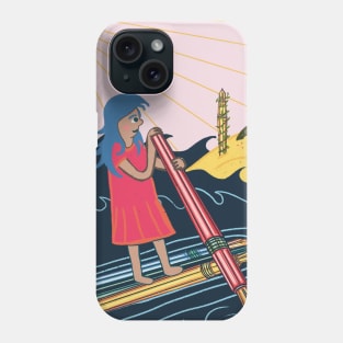 Six of Swords Phone Case