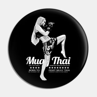 MMA Thai Boxing Girl Pin