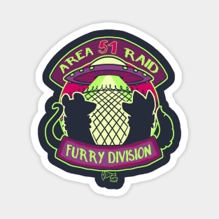 Furry Division (transparent version) Magnet