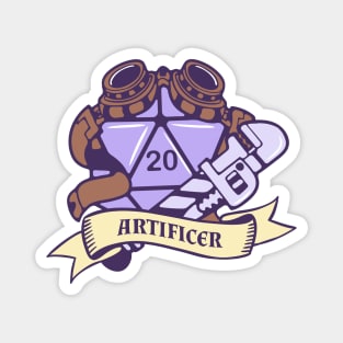 D&D Artificer D20 Magnet