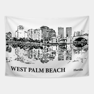 West Palm Beach - Florida Tapestry