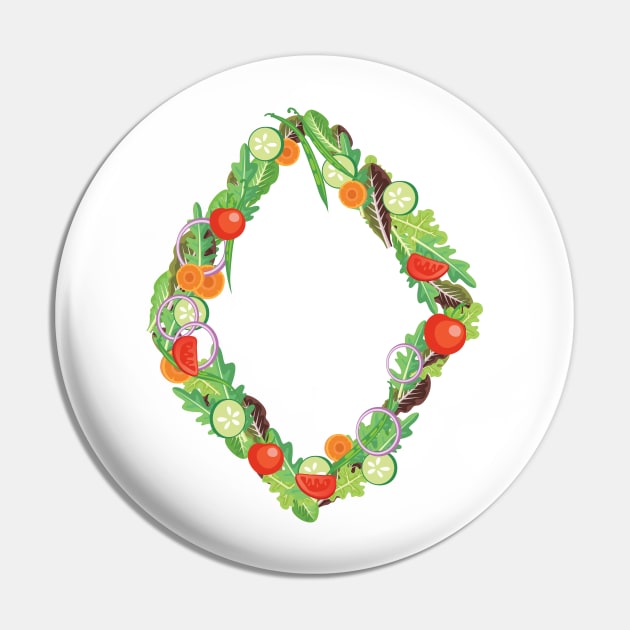 Salad Frame Pin by SWON Design