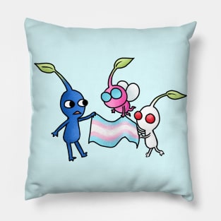 Pride Pikmin Trans Pillow