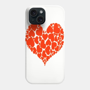 A Heart Full Of Love Red Pattern Phone Case