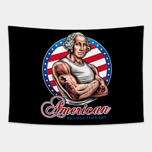 Jacked Up George Washington Tapestry