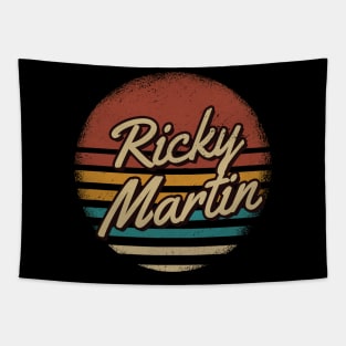 Ricky Martin Retro Style Tapestry