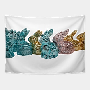 Glass Bunnies Tapestry