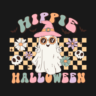 Retro Halloween Hippie Halloween T-Shirt